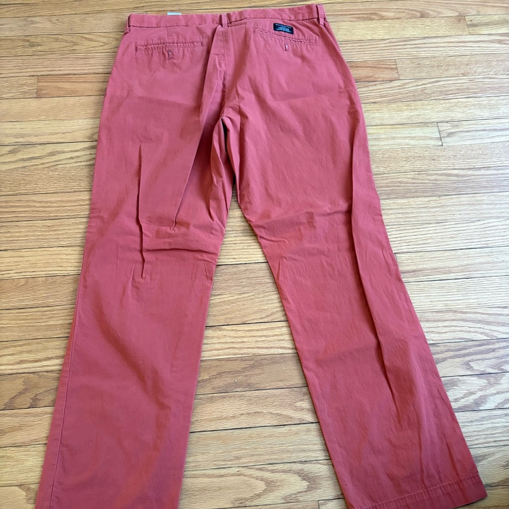 Banana Republic Men's Brick Orange Chino Pants